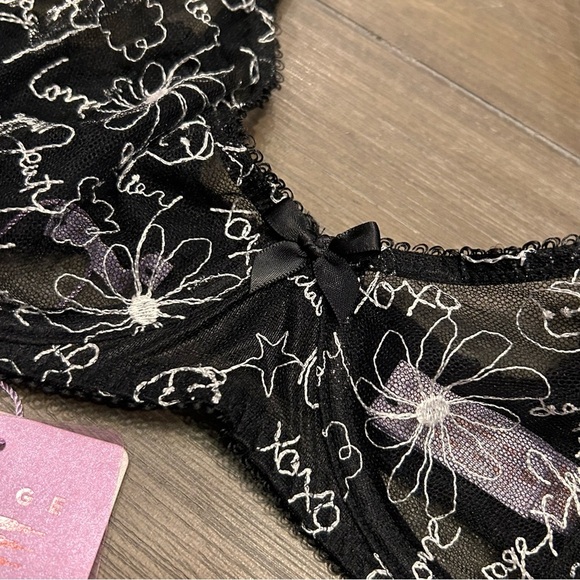 NWT! Savage x Fenty Dear Diary Bra - Picture 3 of 9